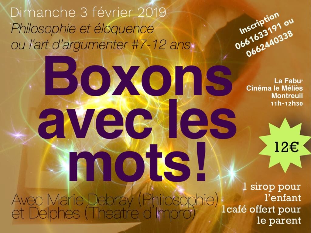 boxons avec les mots