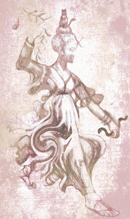la nymphe éclaircie